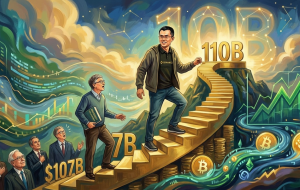 Changpeng Zhao gia nhập câu lạc bộ tỷ phú trăm tỷ với khối tài sản 110 tỷ đô la