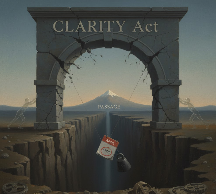 Đạo luật CLARITY có khả năng được thông qua “cực kỳ thấp” nếu không được thông qua trước tháng Tư