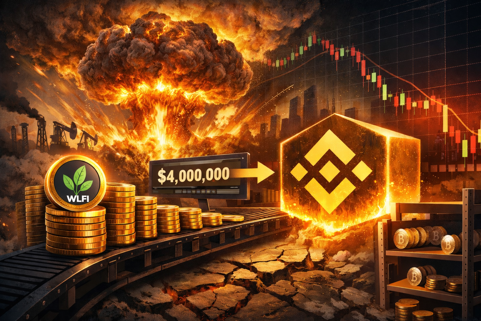 World Liberty Finance chuyển 4 triệu đô la WLFI sang Binance có phải là dấu hiệu của một cú sốc nguồn cung sắp xảy ra?