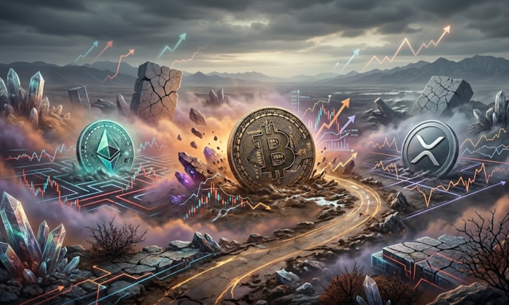 Dự đoán giá TOP 3 tiền điện tử: BTC, ETH và XRP loay hoay tìm xu hướng giữa giai đoạn tích lũy kéo dài