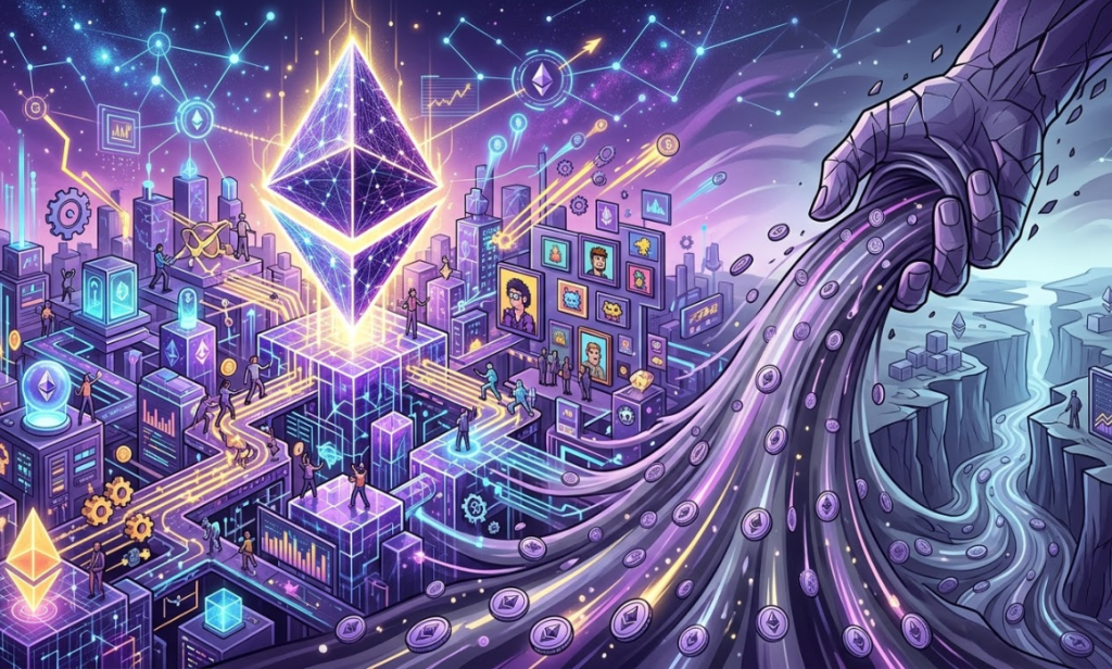 Ethereum lập kỷ lục hoạt động mạng nhưng dòng tiền rút mạnh: Giá ETH sẽ đi về đâu?