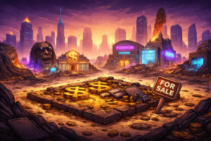 Metaverse sụp đổ: Giá đất lao dốc khi lô đất 24 triệu USD chỉ còn 9.000 USD