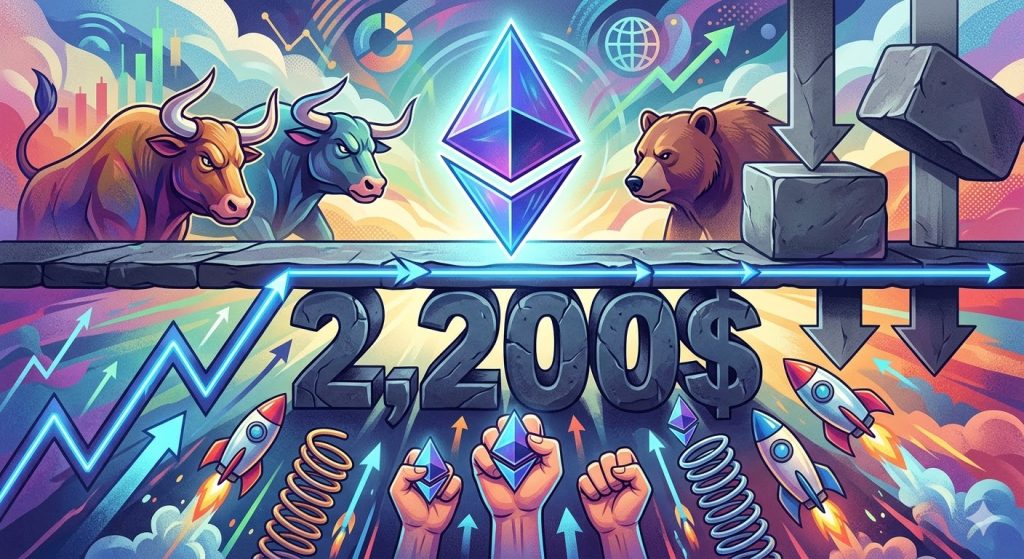 Đà tăng giá của Ethereum tạm dừng ở mức 2.200 đô la: Điều gì sẽ kích hoạt breakout?缩略图 Đà tăng giá của Ethereum tạm dừng ở mức 2.200 đô la: Điều gì sẽ kích hoạt breakout?