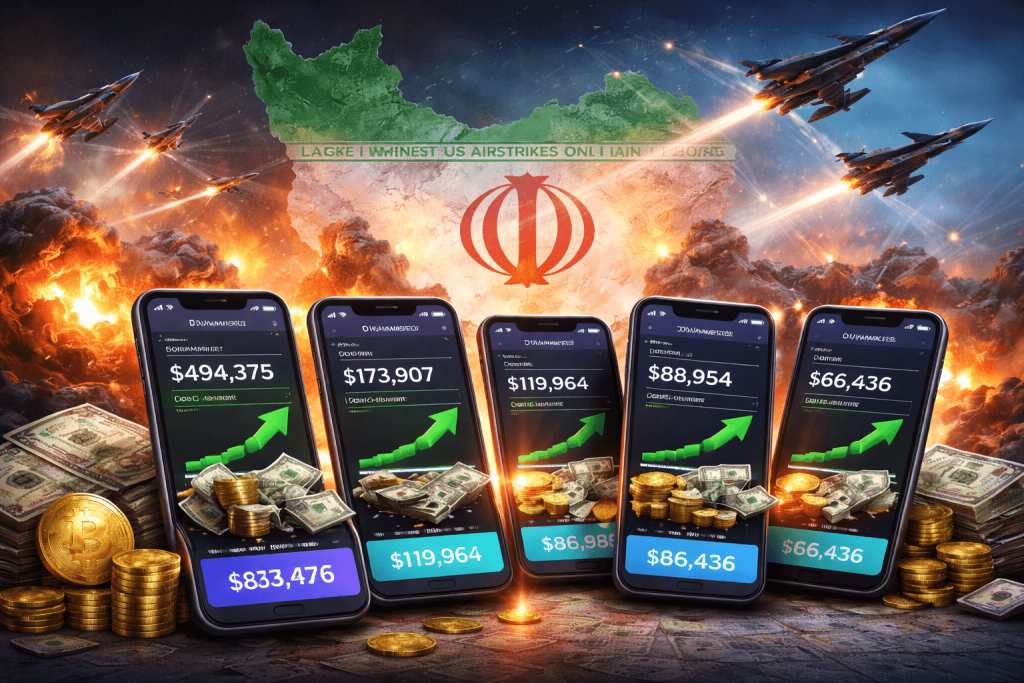 Nghi vấn nội gián: Trader Polymarket kiếm 1 triệu USD ngay trước khi Israel và Mỹ đánh Iran缩略图 Nghi vấn nội gián: Trader Polymarket kiếm 1 triệu USD ngay trước khi Israel và Mỹ đánh Iran