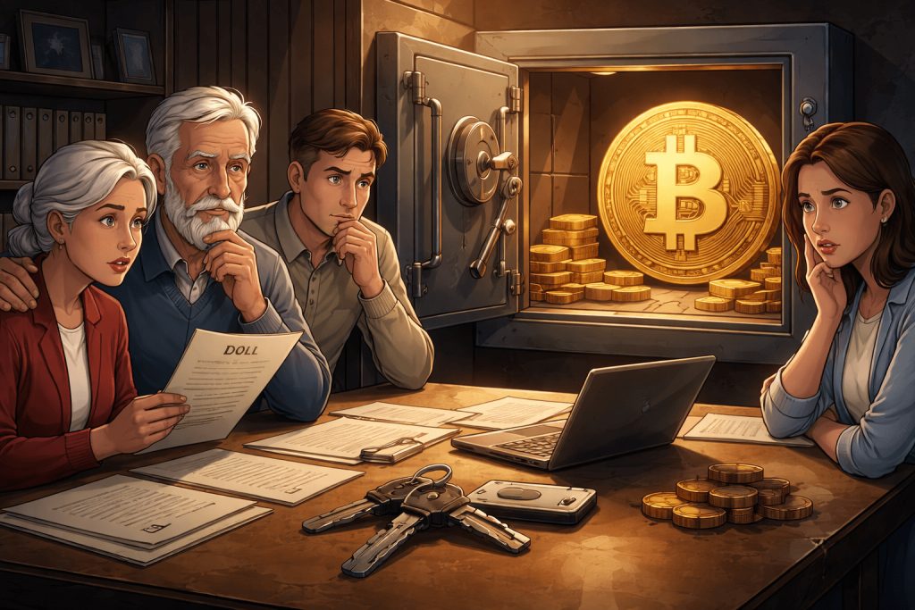 Năm 2026 – Bước ngoặt kế hoạch kế thừa của thế hệ Bitcoiner đầu tiên