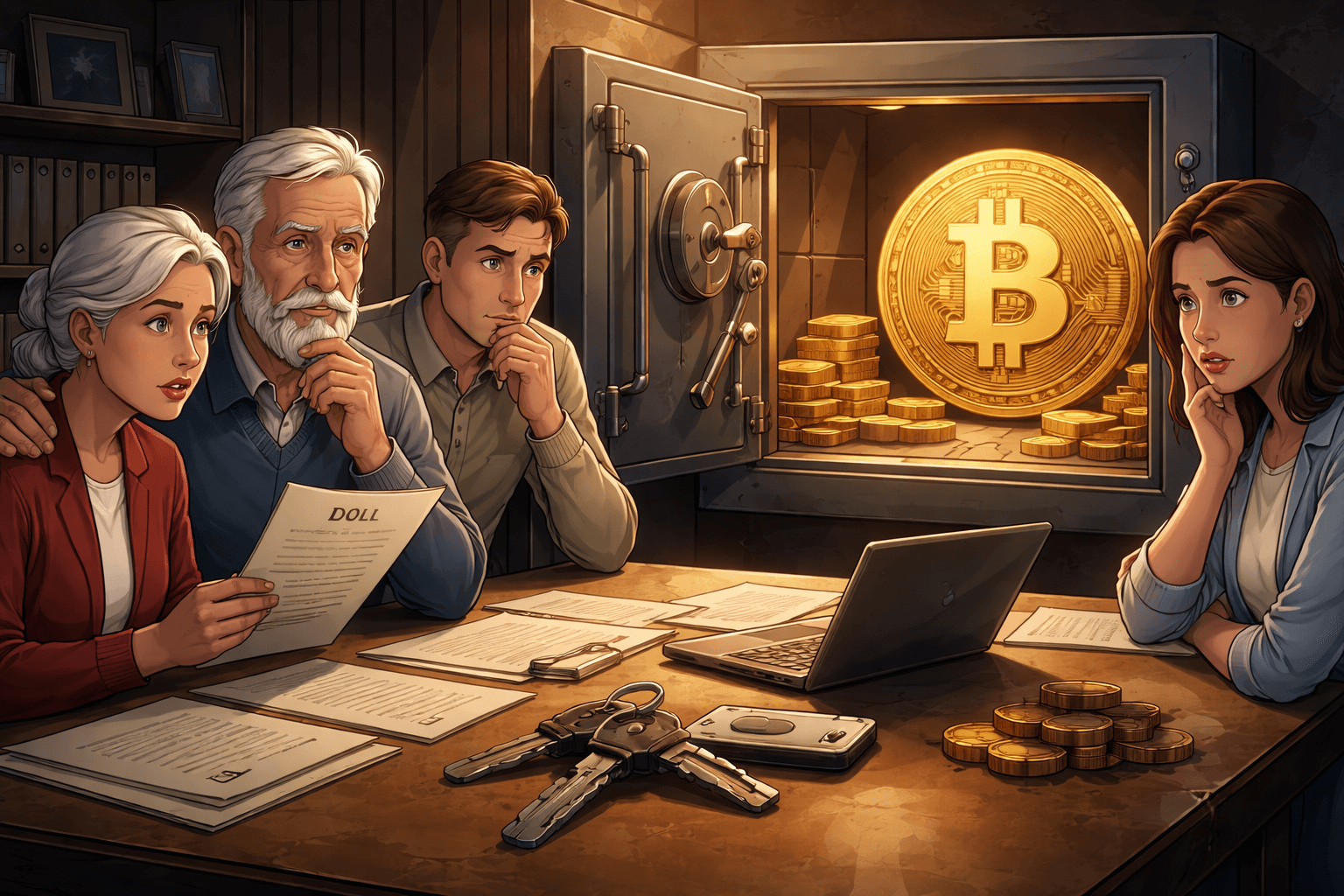 Năm 2026 – Bước ngoặt kế hoạch kế thừa của thế hệ Bitcoiner đầu tiên