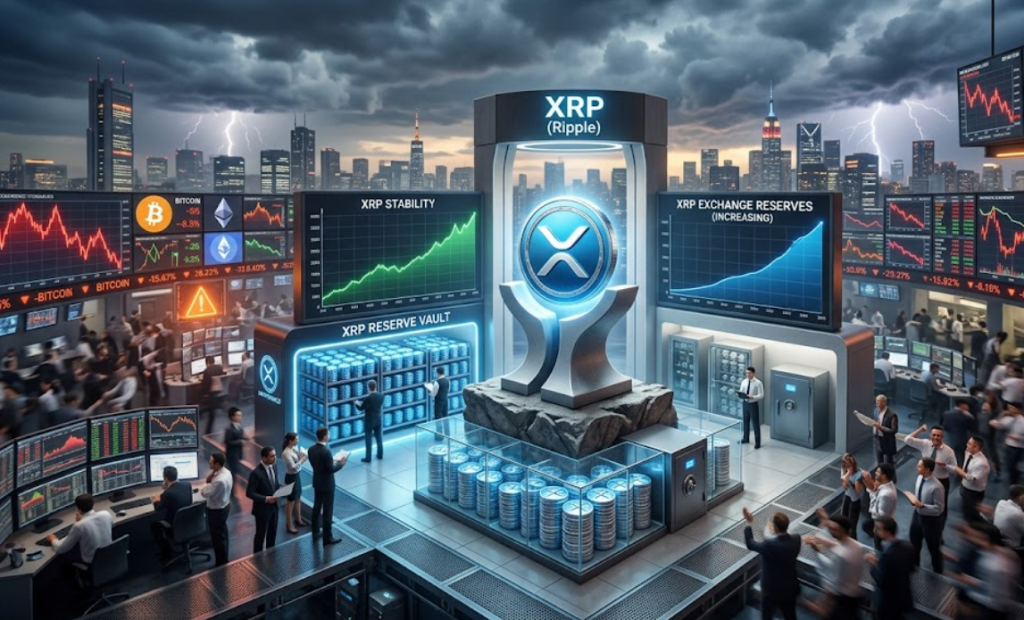 XRP giữ vững đà ổn định giữa biến động thị trường, dự trữ trên sàn gia tăng缩略图 XRP giữ vững đà ổn định giữa biến động thị trường, dự trữ trên sàn gia tăng