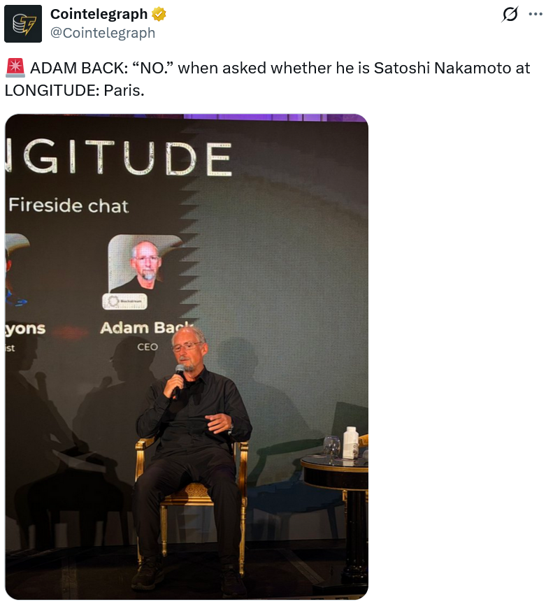 Adam Back cảnh báo Bitcoin cần chuẩn bị ngay để đối phó với máy tính lượng tử缩略图 Adam Back cảnh báo Bitcoin cần chuẩn bị ngay để đối phó với máy tính lượng tử