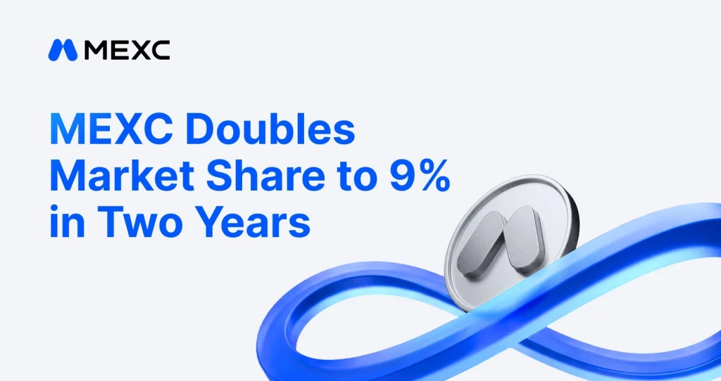 MEXC tăng gấp đôi thị phần lên 9% trong hai năm, theo báo cáo từ CoinGecko缩略图 logo-footer