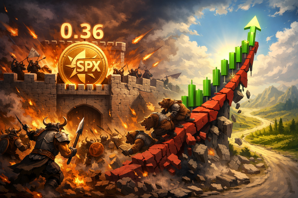 Cuộc chiến của SPX tại vùng cung 0,36 USD và kịch bản tiếp theo缩略图 Cuộc chiến của SPX tại vùng cung 0,36 USD và kịch bản tiếp theo