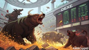 DEXE mất hỗ trợ 8 USD và giảm mạnh