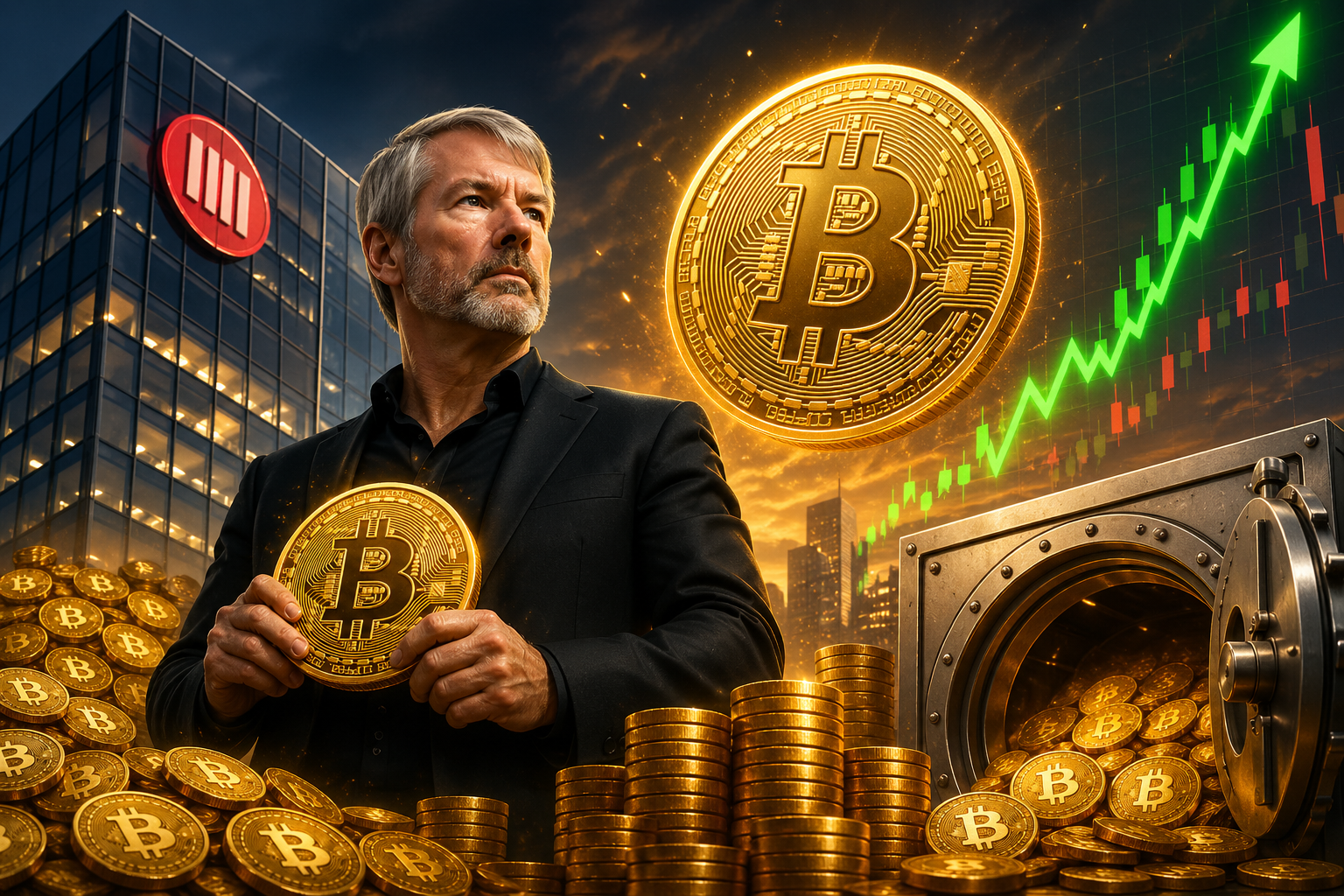 Strategy bất ngờ chi 255 triệu USD gom thêm 3.273 Bitcoin khi giá vượt 77.000 USD