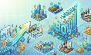 Sử dụng crypto bùng nổ vượt xa giao dịch: Tokenization tăng 248% đạt mốc 30 tỷ USD