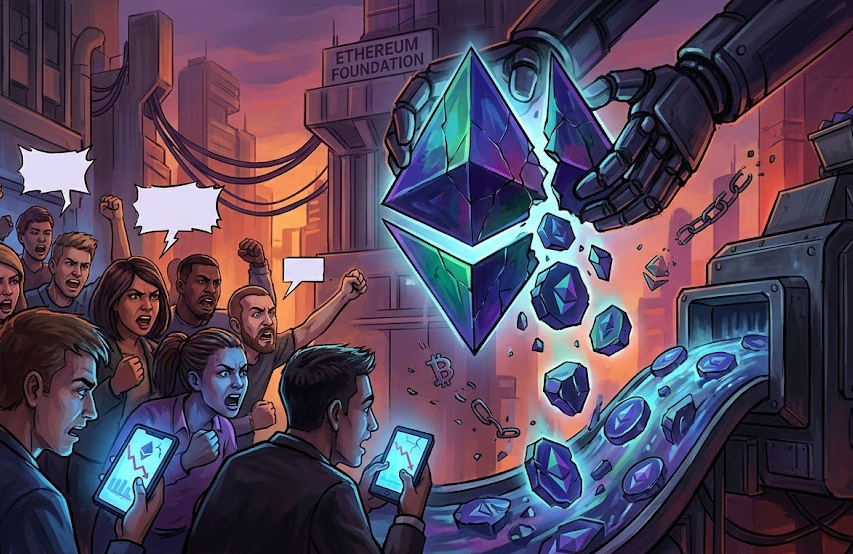 Ethereum Foundation bán tháo 23 triệu USD ETH cho BitMine: Vì sao cộng đồng phẫn nộ?