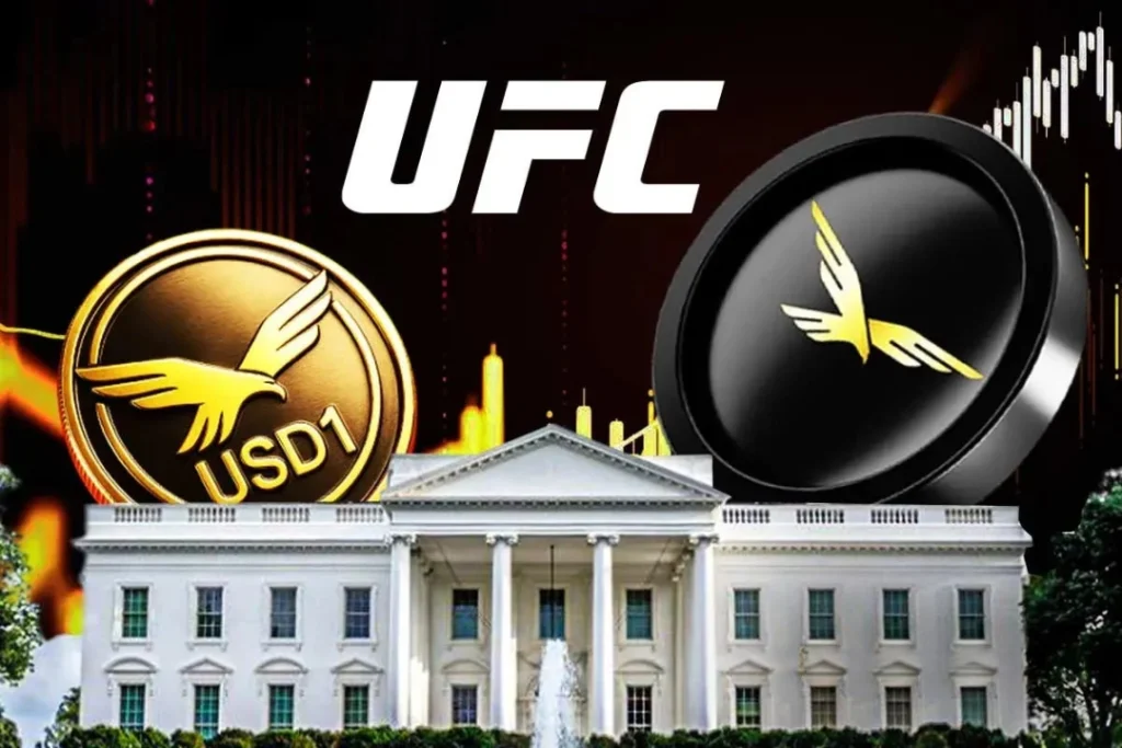 Stablecoin USD1 của gia đình Trump xuất hiện tại Nhà Trắng, tài trợ cho giải đấu UFC缩略图 logo-footer